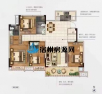 善水居洋房，143.32平方，四室两厅两卫  ​看房有密码，采光无敌19166709899